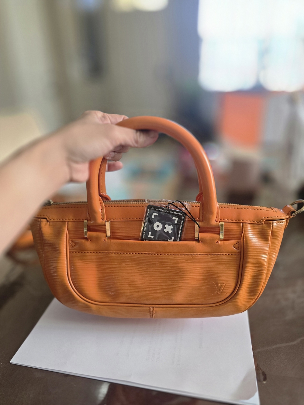 Louis Vuitton Epi Leather Dhanura PM Bag